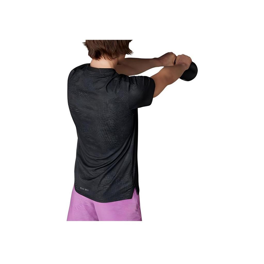 Adidas Heat.Rdy Hiit Comfortable Soft Breathable Fitted Short Sleeve T-Shirt Men Tops Gray Black IV6119