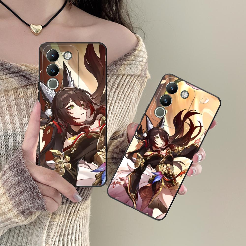 HSR Fugue Matte TPU Mobile Phone Case for VIVO V60 V50 V40 V30 V29 V27 V25 V23 Pro Lite 5G Colorful Printing Cover