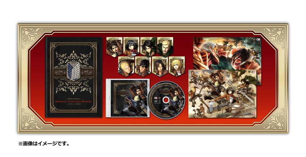 Bonus k předčasnému vydání kostýmu Leviho pro Attack on Titan 2 TREASURE BOX pro Switch (zahrnuje poprvé (Eren a seriál „Soukromé oblečení“)) -
