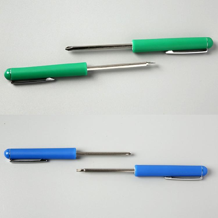 Crossing Flathead  Screwdriver Tool Steel Magnetic Screwdriver for Electricia