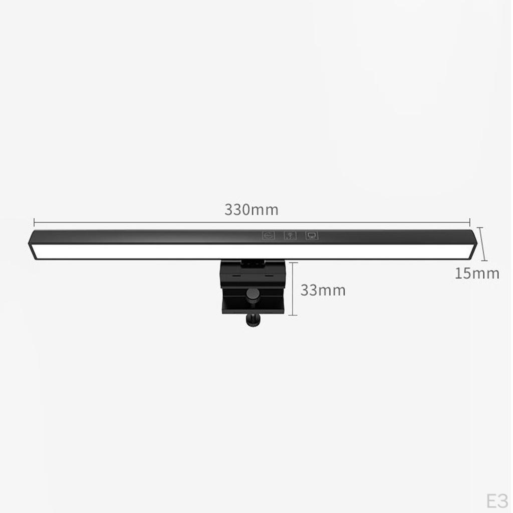 Computer Monitor Light Desktop PC LED Bar Eye Dimmable Adjustable Brightness for Home Study Room
