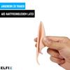 ELFIX Elf Ears Halloween Latex Fairy Ears Cosplay Ears Soft Fake Ears 2 Pairs