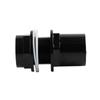 20~50mm Black PVC Pipe Thicken Connector Water Tank Inlet Outlet Joint Drain Irrigation Adapter Joint Aquarium Tank Accessories