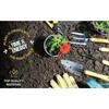 Gardening Tools, 10 Piece Set, Gardening Tool Kit, with Bag and Gloves, Men's and Women's Gardening Tool Gifts