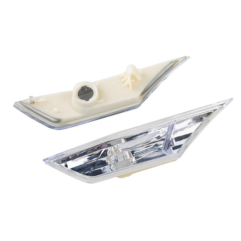 1 Pair Lens Front Bumper Side Marker Light Lamp Housing Fit for Honda for Civic 2016-2021 Sedan Coupe Hatchback Car Replacement Auto Parts
