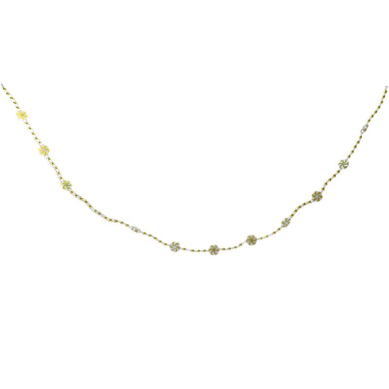 Colorful Candy Pendant Garland Ins Tassel Beaded Sweets Ball String Handmade Nursery Children Room Christmas Tree Decor