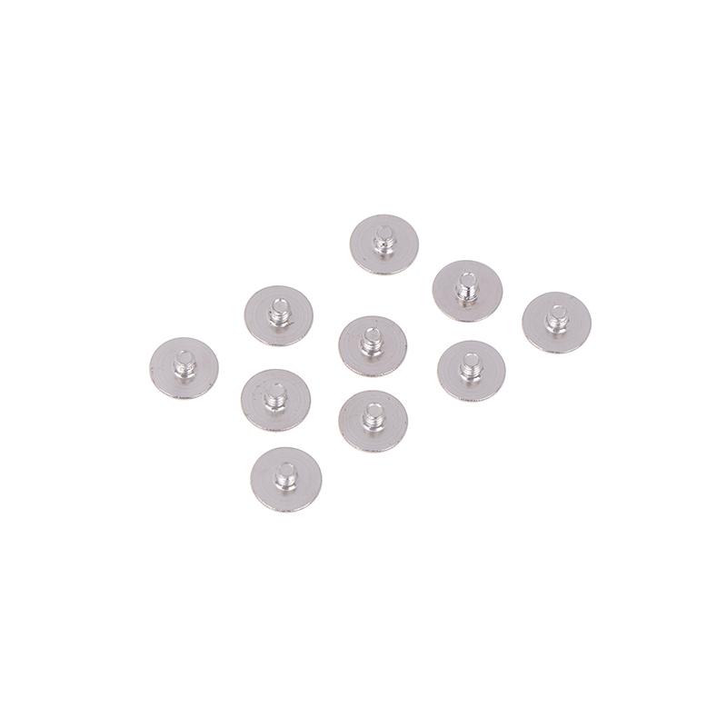 10Pcs Big Flat Head Laptop Lcd Axis Shaft Hinge Screws Carbon Nickel Plating For A315-42 A315-54 A315-56 N19C1