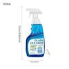500ml Glass Cleaner Glass Oil Film Remover Living Shower Glass Cleaner Spray Powerful Car Bathroom Glass Descaling Solution