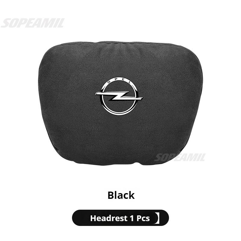 

Opel Astra Corsa Grandland Insignia Mokka Vectra GTC Tigra Vivaro Zafira Combo Vivaro GTC Delica Car Headrest Lumbar Rest Cushio чёрный