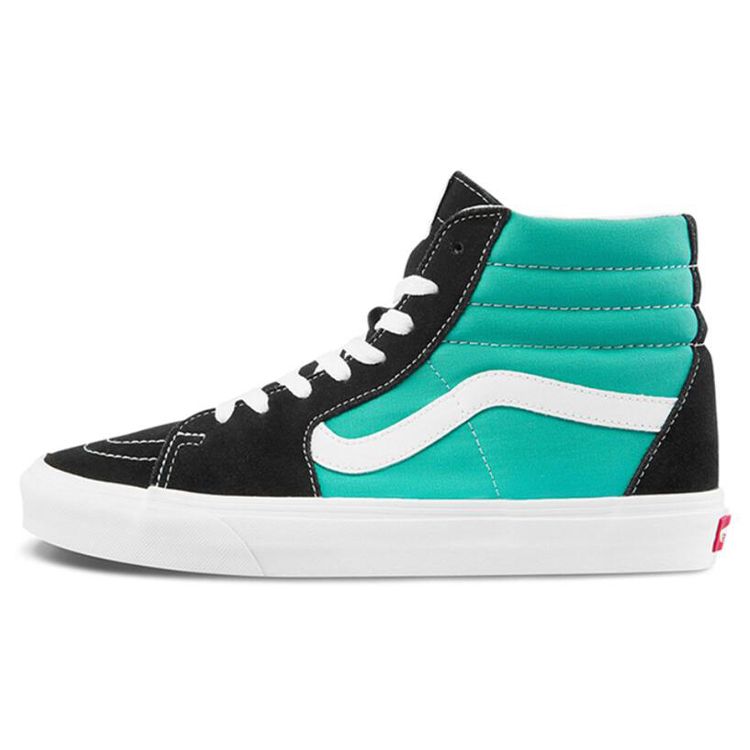 Vans Sk8 High Top Skate Shoes Unisex Sneakers Green Black VN0A32QG4FV