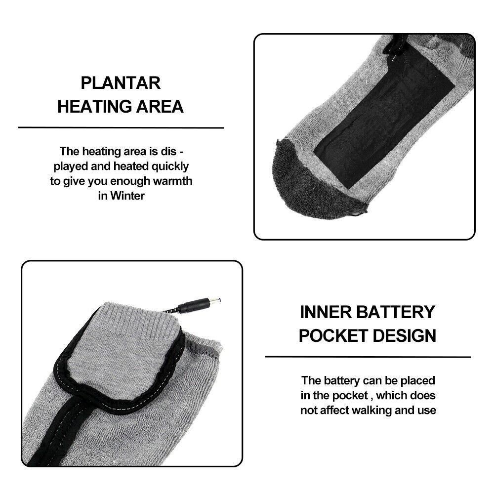 Skiing For Women Outdoor Thermal Socks Heated Socks Electric Warm Socks Sports Equipment