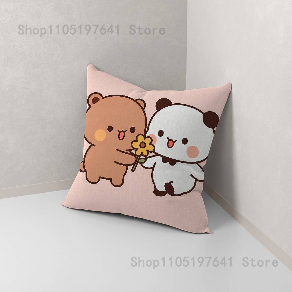 Cartoon Lovely Cute BuBu DuDu Pillow Case For Sofa Decor Car Office Room Printing Cushion Cover Decorations and Protector