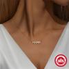 S925 Sterling Silver Mama Diamond Letter Necklace Mother'S Day Gift Temperament Versatile Women'S Clavicle Necklace