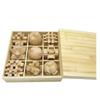 Kongming & Luban Interlocking Puzzle Set: Educational Toys for 7+ Year Olds, Enhancing Intelligence and Relaxation with Nine Building Blocks.
