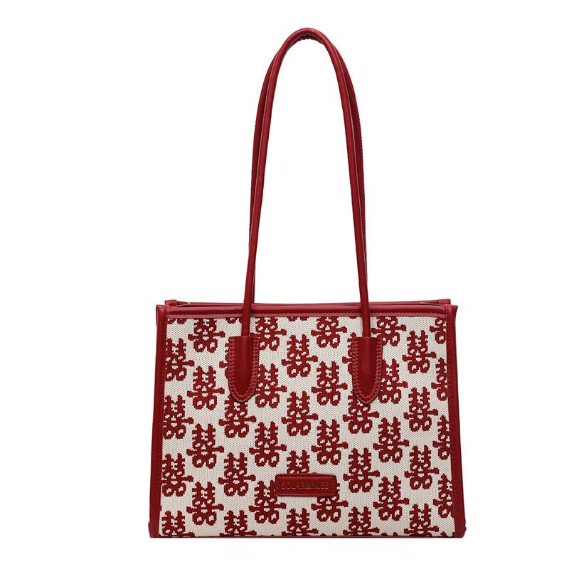 Wedding Bag Large-capacity Bag Women Can Usually Use Red Envelopes To Carry Red Wedding Special Women's Bags Bridal Bags
