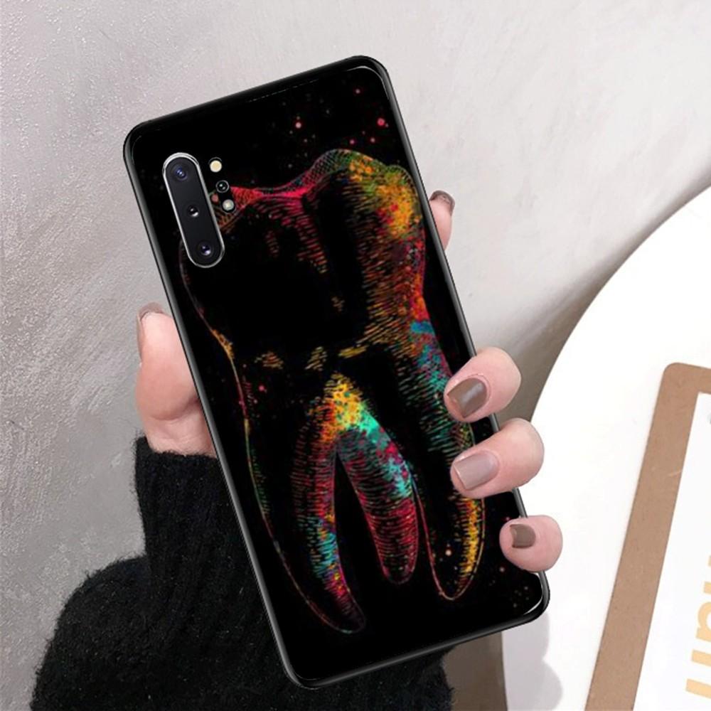 Dentist Pattern Tooth Phone Case For Samsung Note 8 9 10 20 Pro Plus Lite M 10 11 20 30 21 31 51 A 21 22 42 02 03