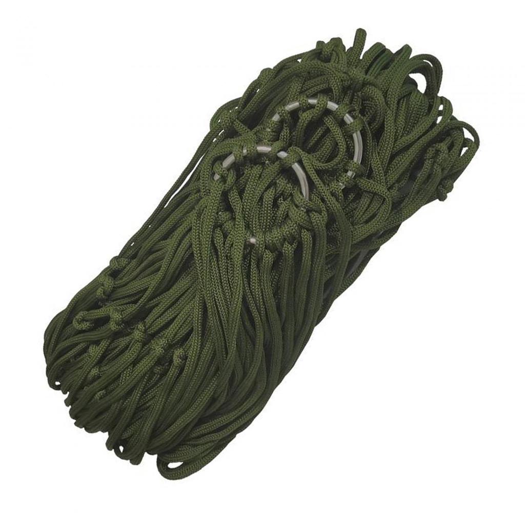 Nylon Mesh Hammock Lightweight Summer Durable Soft Multifunction Leisure Tree Hammock for Patio Beach Camping Hunting Picnic