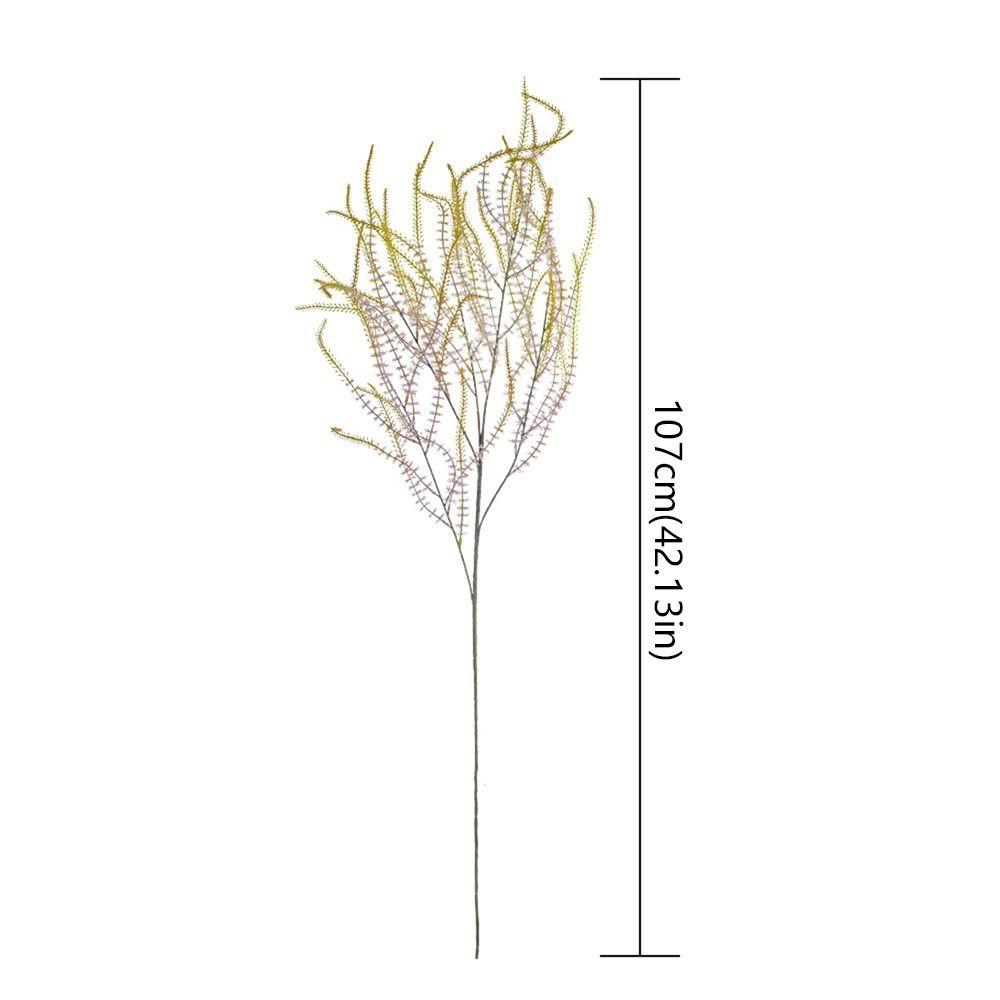 Lifelike Artificial Sage Branch Real Touch Fake Plant Simulation Green Bristlegrass  Living Room