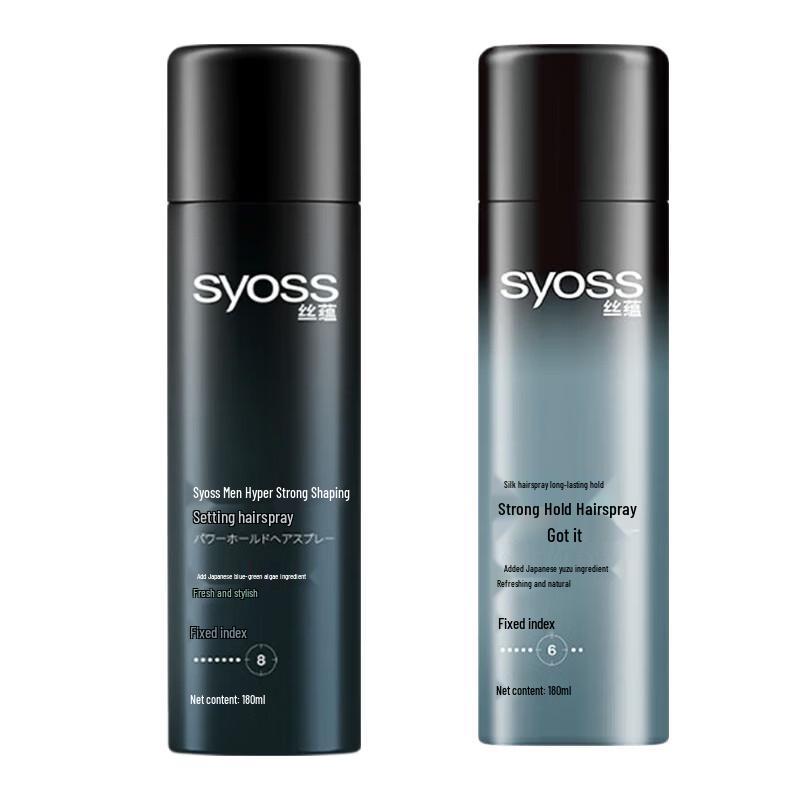 Syoss Strong Hold & Men s Styling Hairspray Duo