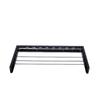 Wall Mounted Clothes Drying Rack Foldable Laundry Drying Rack with 5 Stainless Steel Rods 2 Towel Holders Wall Template