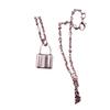 Unisex Trendy Lock Pendant Necklace - Ins Fashion Metal Chain for Men Women - Cool European American Accessories
