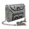 Handmade Square mosaic metal bag Women/Girls Bridal metal clutch party sling bag