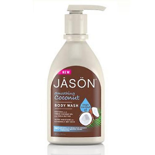 Jason Natural Products Smoothing Coconut Body Wash, 30 Oz (Pack of 2)