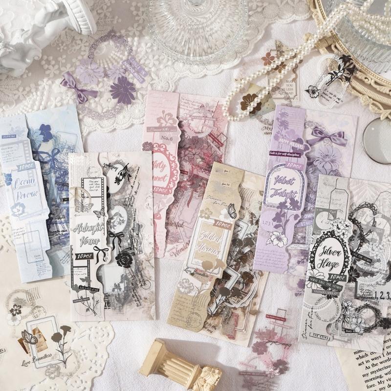 Decorative DIY Sticker For Planners Stationery And Notebook Easy Remove Design Multiple Pattern Optional Waterproof