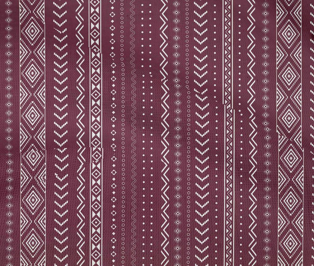 oneOone Cotton Flex Dark Magenta Stoff Tribal Diy Kleidung Quilting Stoff Druck Stoff Meterware 40 Zoll