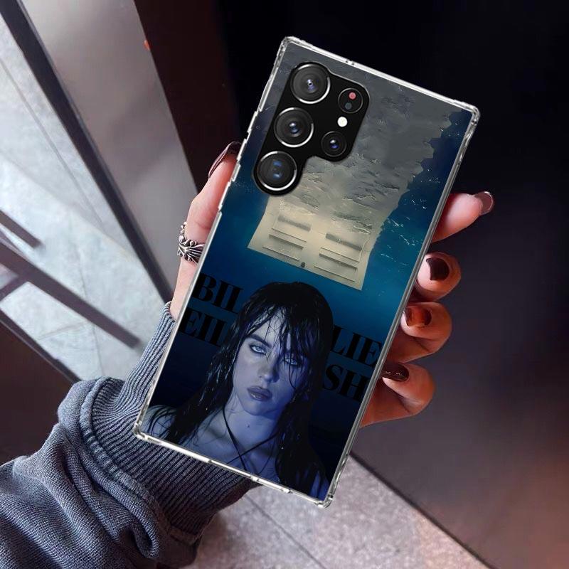 Hit Me Hard and Soft B-BillieS Phone Case For Samsung Galaxy S26 S25 Edge S24 S23 Ultra S22 Plus S21 S20 FE Soft TPU Back Cover