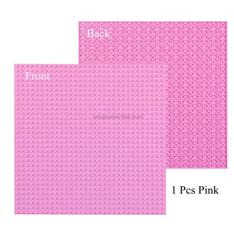 14 Farben 32*32 Noppen Doppelseitige Grundplatte, Kreative Klassische Bausteine Grundplatte, MOC DIY Steine Kompatible Markensteine
