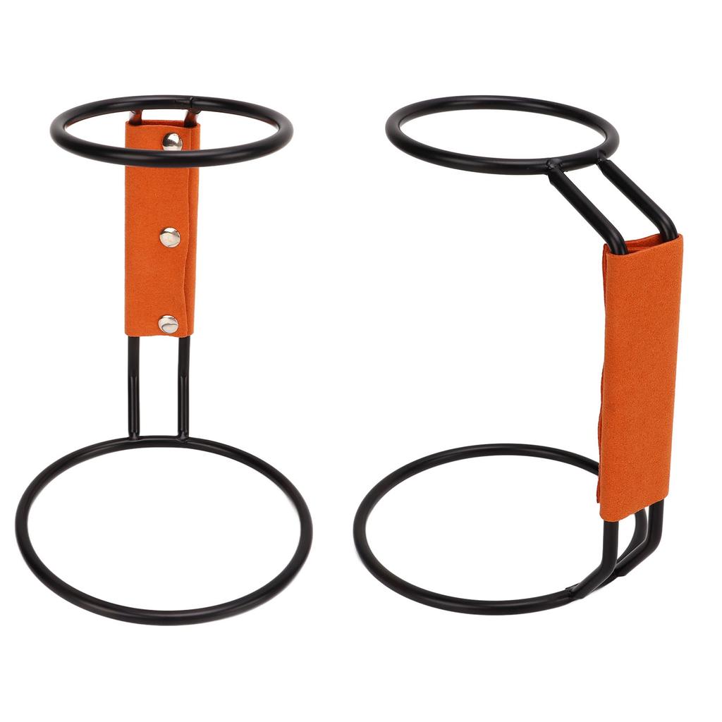 Pour Over Kaffeetropfer Gestell Eisen Tropferständer mit Ledergriff Etui für Zuhause Café