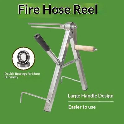 Portable Hose Reel Machine Manual Fire Water Pipe Winder Foldable Agricultural Irrigation Artifact Winding Rack