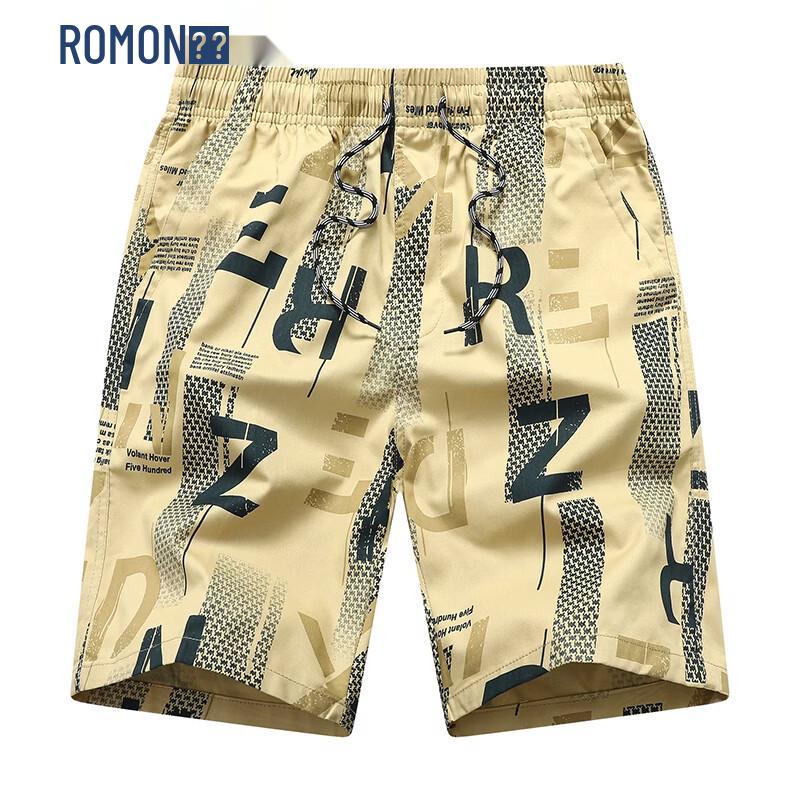 Romon Men s Loose Fit Summer Cargo Beach Shorts 4XL