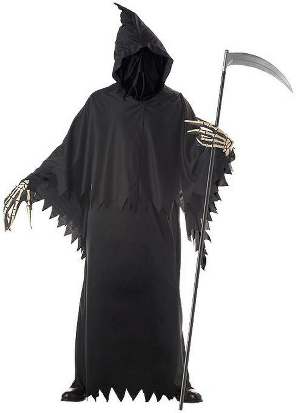 

California Costume Grim Reaper Deluxe Black Men s чёрный