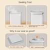 Creative Press Type Sealed Jar Kitchen Cereal Nut Storage Box Transparent Spice Spice Food Storage Jar Sealed Container Decor