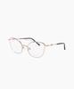 Seupeulingseuteulingseu Cat-Eye Shaped Double Bridge Glasses Editor [Gold]
