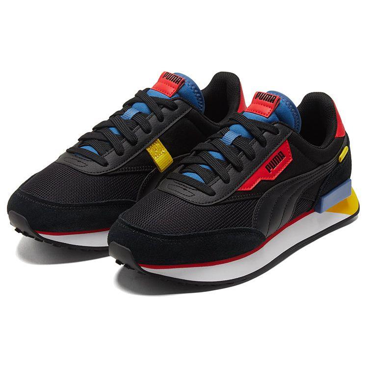 Puma Future Rider Neon Play - Adidași Unisex Negru Safir Stelar 373383-07