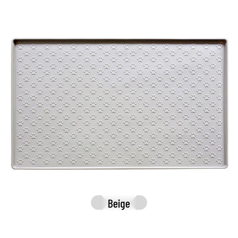 Silicone Pet Mat - Waterproof & Easy to Clean, Available in Sizes S/L for Dogs & Cats