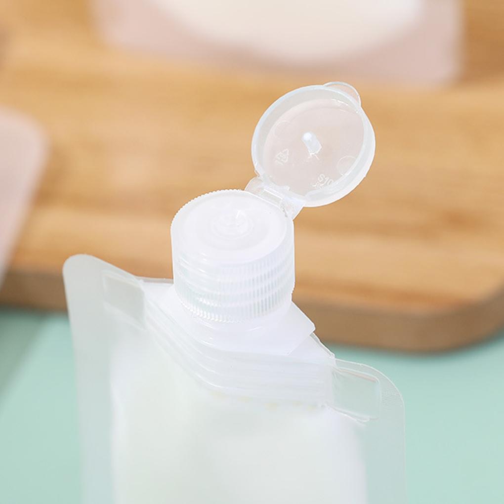 Toiletry Travel Bottle Reusable Replacement Leakproof Dustproof Makeup Cosmetics Hand Wash Squeezes Bag Dispenser Pouch