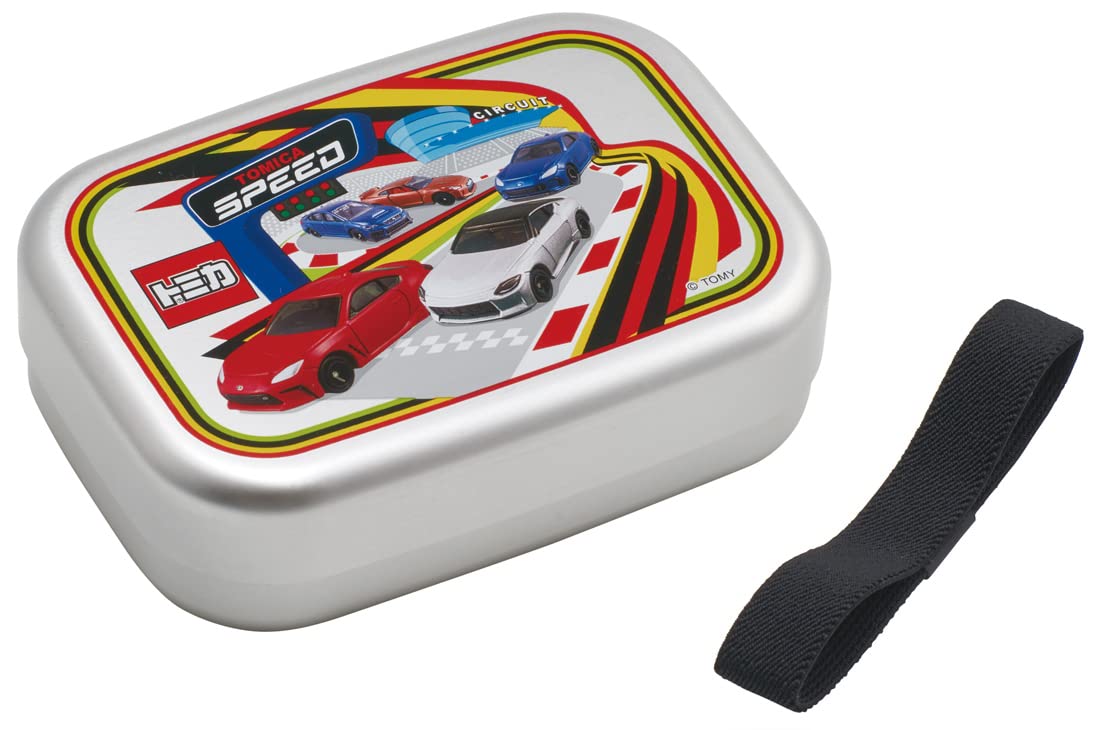 

Skater Lunch Box, 370ml, Tomica 23, Aluminum, Insulated, for Kids, Made in Japan, ALB5NV-A