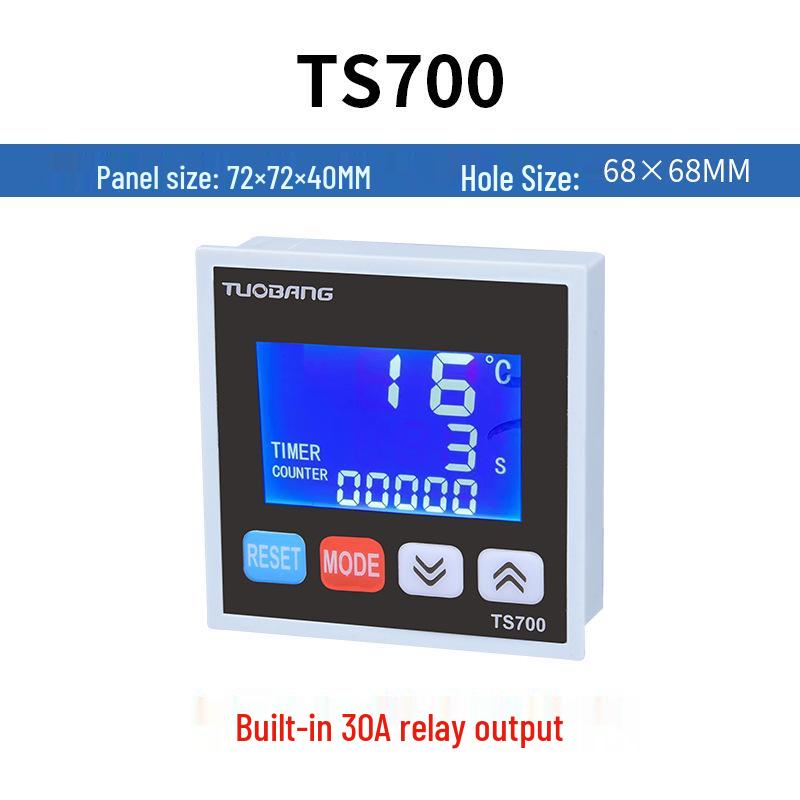 TS700 LCD 3-in-1 Temperature and Time Controller for Heat Press Machines