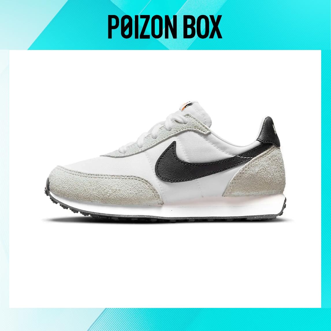 

детские кроссовки Nike Waffle Trainer 2 White Black DC6478-100