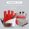 Cycling Gloves Half Finger Summer Men and Women Highway Mountain Bicycle Bicycle Bike Shockproof Breathable Short Finger Non Slip Equipment