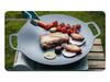Maifan Stone Korean BBQ Grill Pan with Handle - Outdoor Camping and Universal Stove Frying Cookware