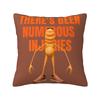 Marcus The Worm 70S Square Pillow Cases Cushion Covers Awesome Zipper Decor Throw Pillow Case Cover For Bed 45*45Cm