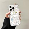 Lovely C-Chiikawas Wireless Charging Case for iPhone 17 Air 16 E 15 14 Plus 13 12 Mini 11 Pro Max Transparent Silicone Cover