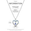 Original Necklace 925 Sterling Silver CZ Simple Heart Chain Necklace For Women Fit Original Charm Beads DIY Making Jewelry Gift