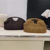 Elegant Woven Handbag Female Beach Straw Underarm Bag Versatile Exquisite Shoulder Bags Evening Bags For Women Gifts