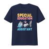 Special Education Assistant T Shirt For Teachers Teacher Teaching Assistance Educator Tutor Vintage Washed Slightly Stretched